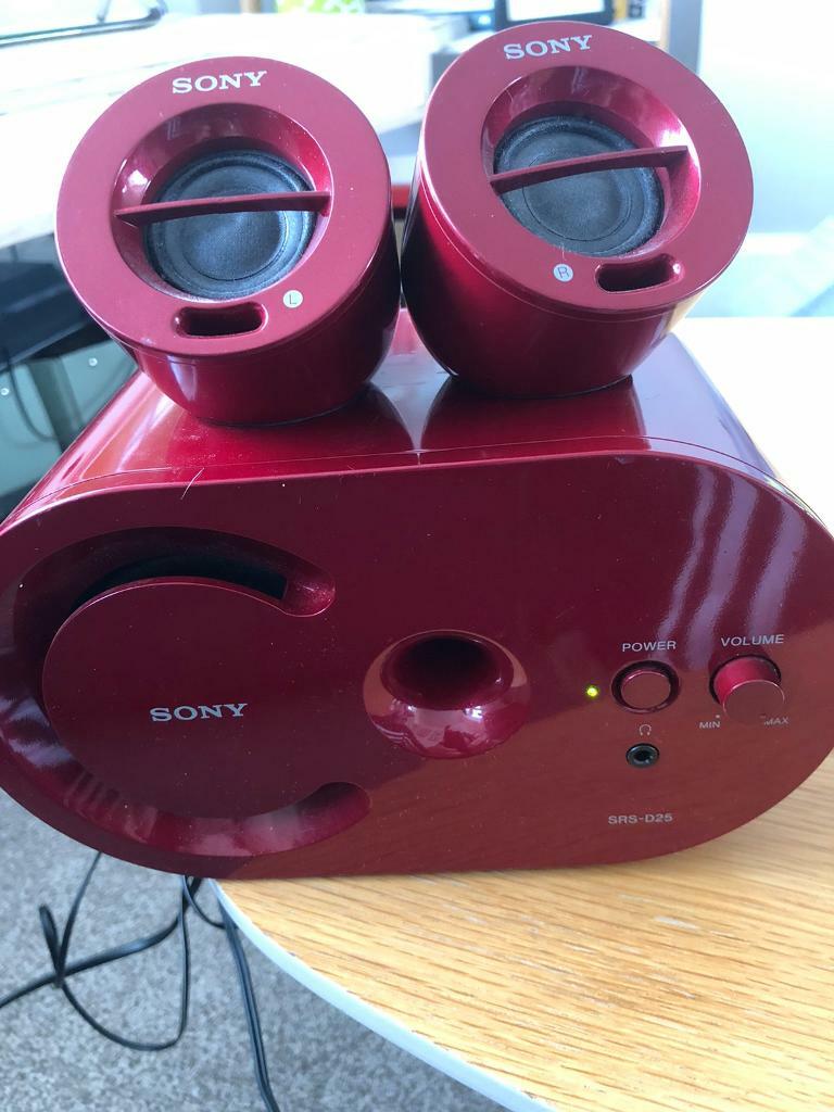 sony srs d25 speakers